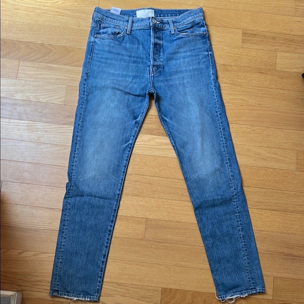 MOTHER Straight Leg Jeans